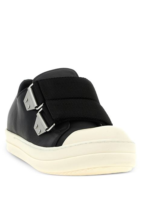strap low sneaks sneakers man black RICK OWENS | RU01F2896 LCO911